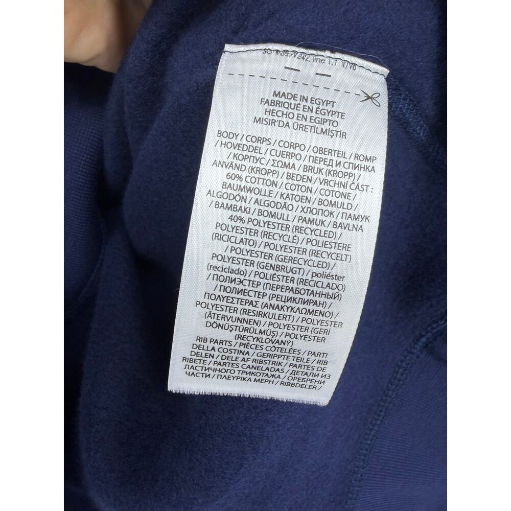 Polo Ralph Lauren Mens Logo Fleece Sweatshirt Size 2X Navy Crew Neck Preppy NWT - Picture 9 of 13